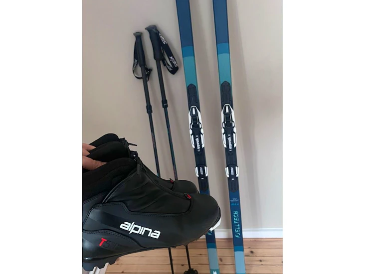 Langrennspakke 60-70 kg, sko strl 39