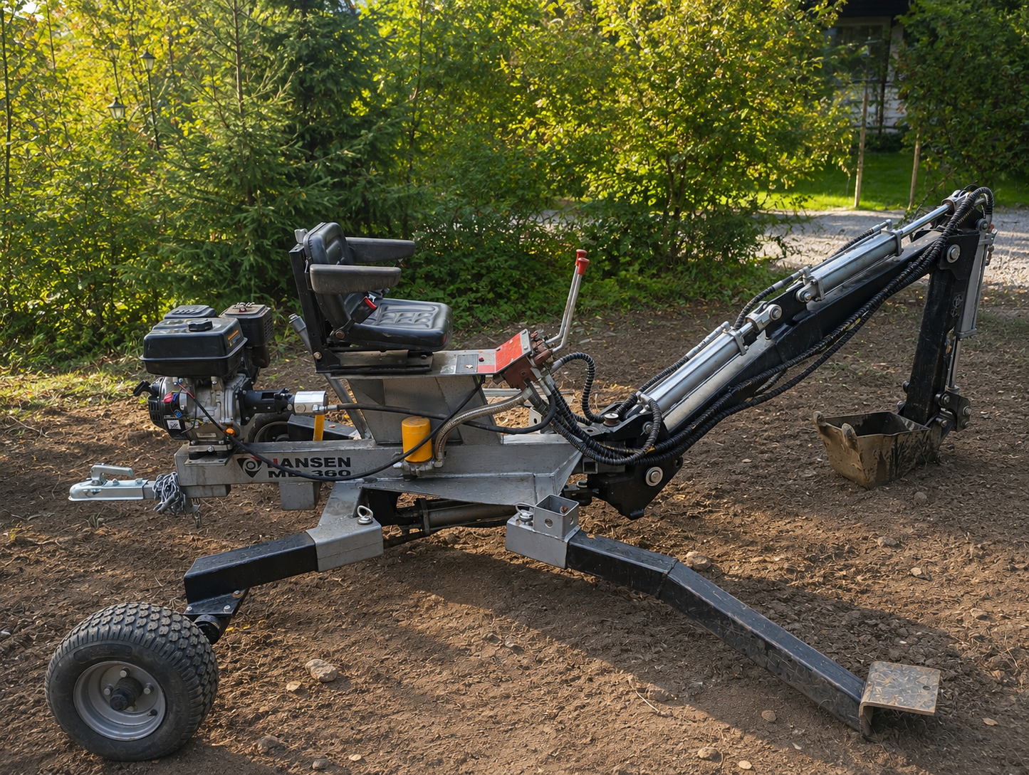 Atv grävare (grävmaskin)