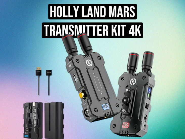 Hollyland mars 4k wireless video transmitter kit – hdmi / sdi – real-time 4k wireless monitoring for cameras, directors, and crew