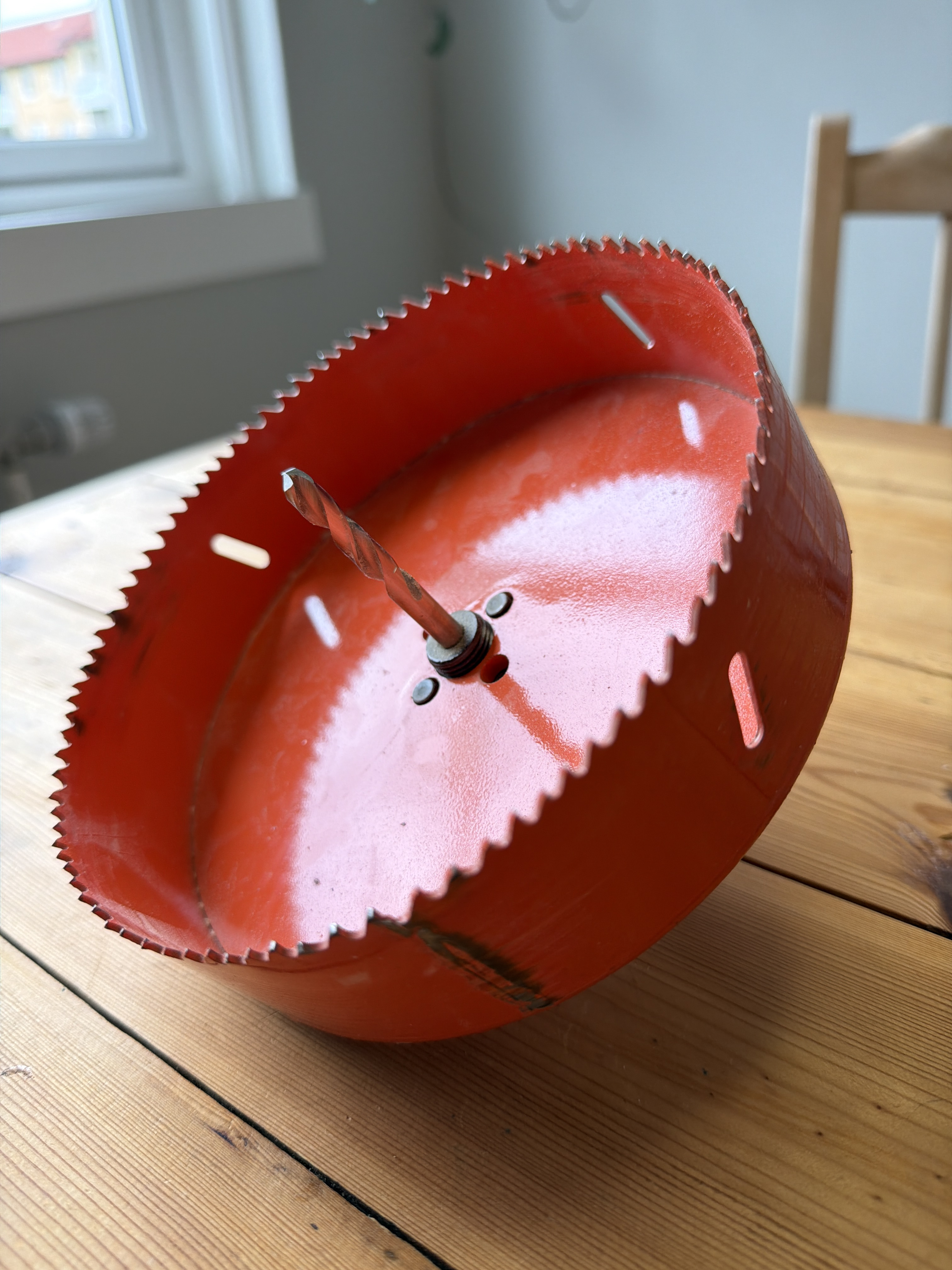 Hullsag til ventilator mm 165 mm