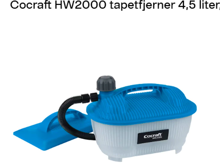 Dampmaskin, tapetfjerner