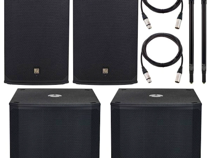 Ev ekx 15p and ekx 18sp active speakers
