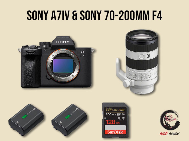 Sony a7iv & sony 70-200mm f4 lens