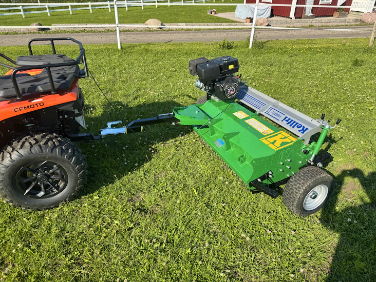 Betesputs/slaghack/slåtterkross till atv