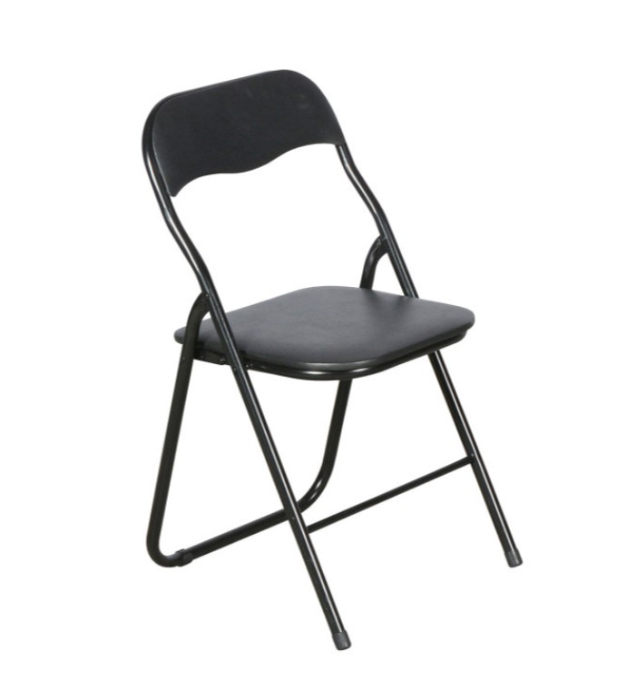 Svarte klappstoler
