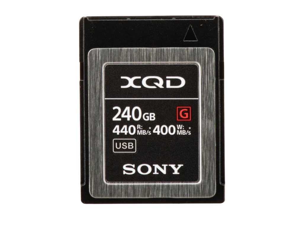 Sony 240gb xqd card for sony and nikon camera