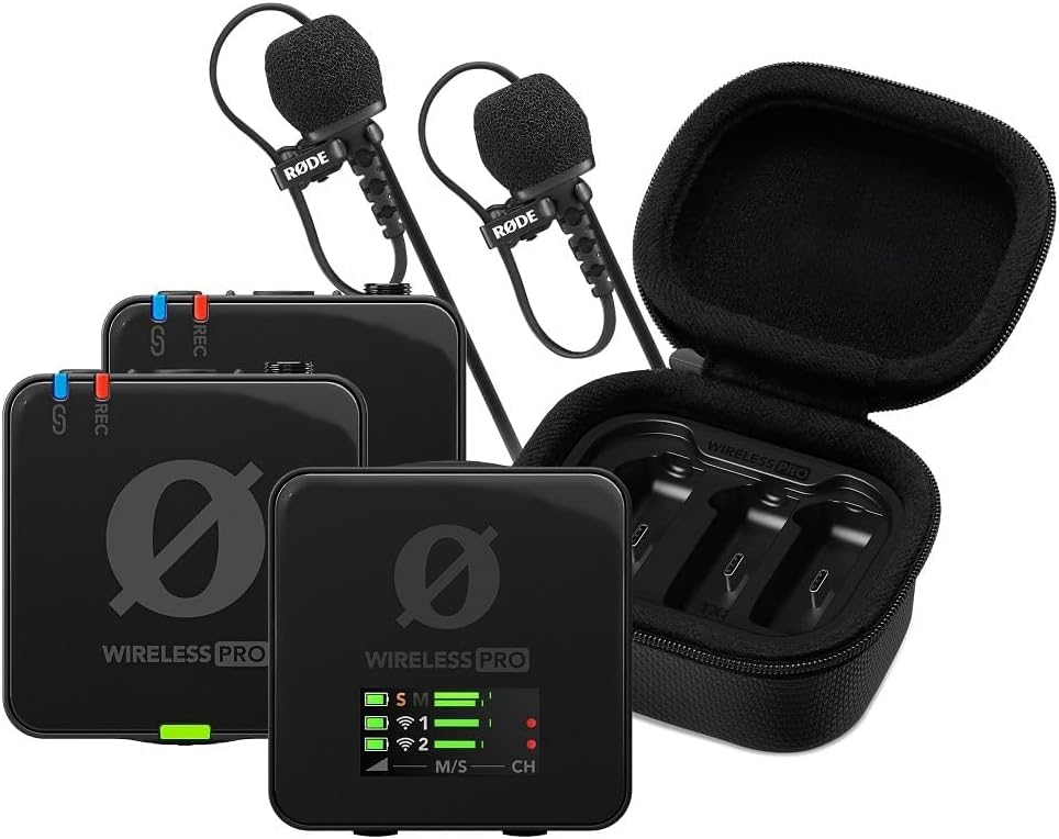 Rode wireless pro set inc lav mics