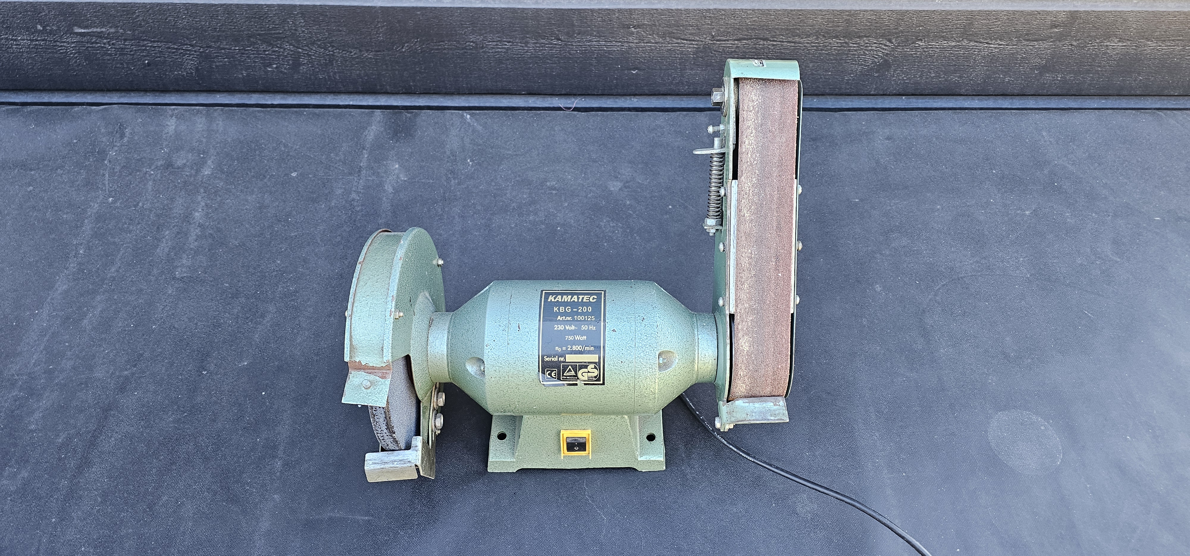 Kamatec kbg-200 – bänkslipmaskin