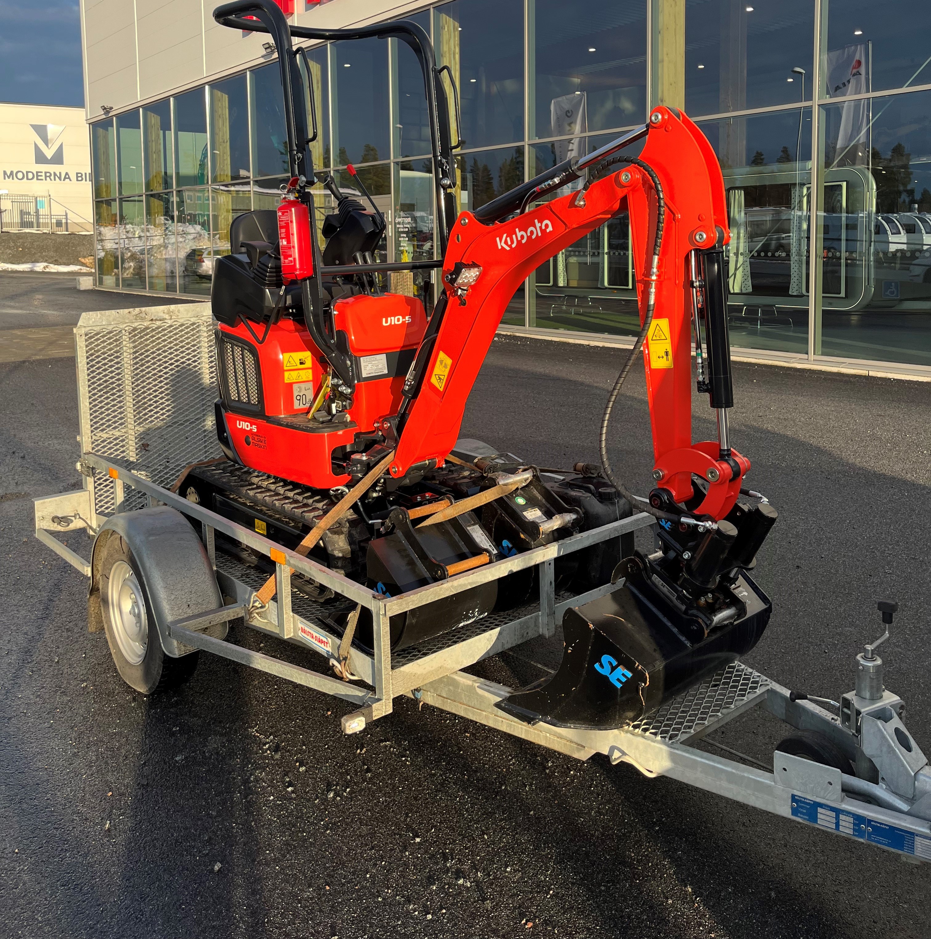 Minigrävare uthyres