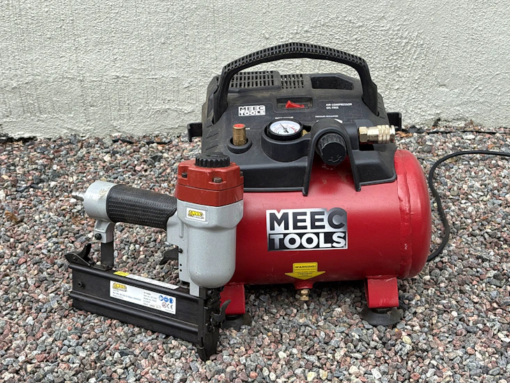 Spikpistol med kompressor