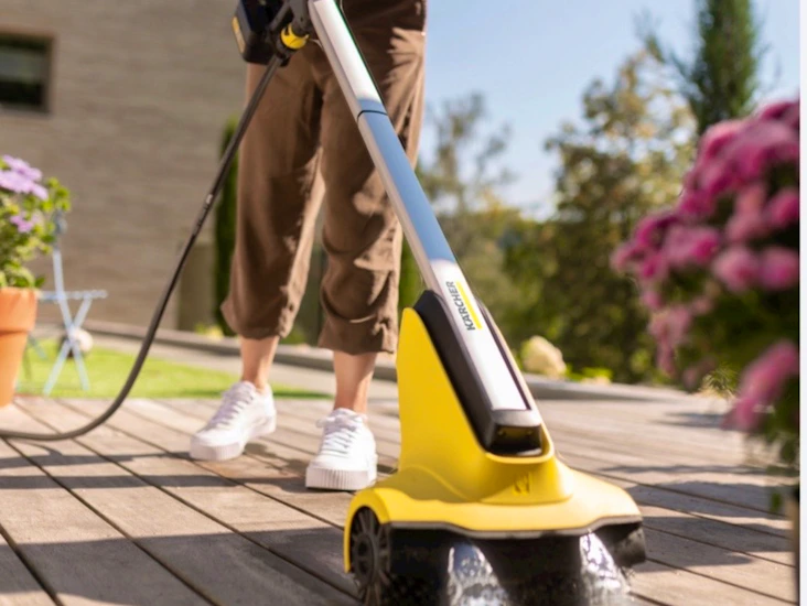 Terrasstvätt (batteridriven) borste kärcher pcl4