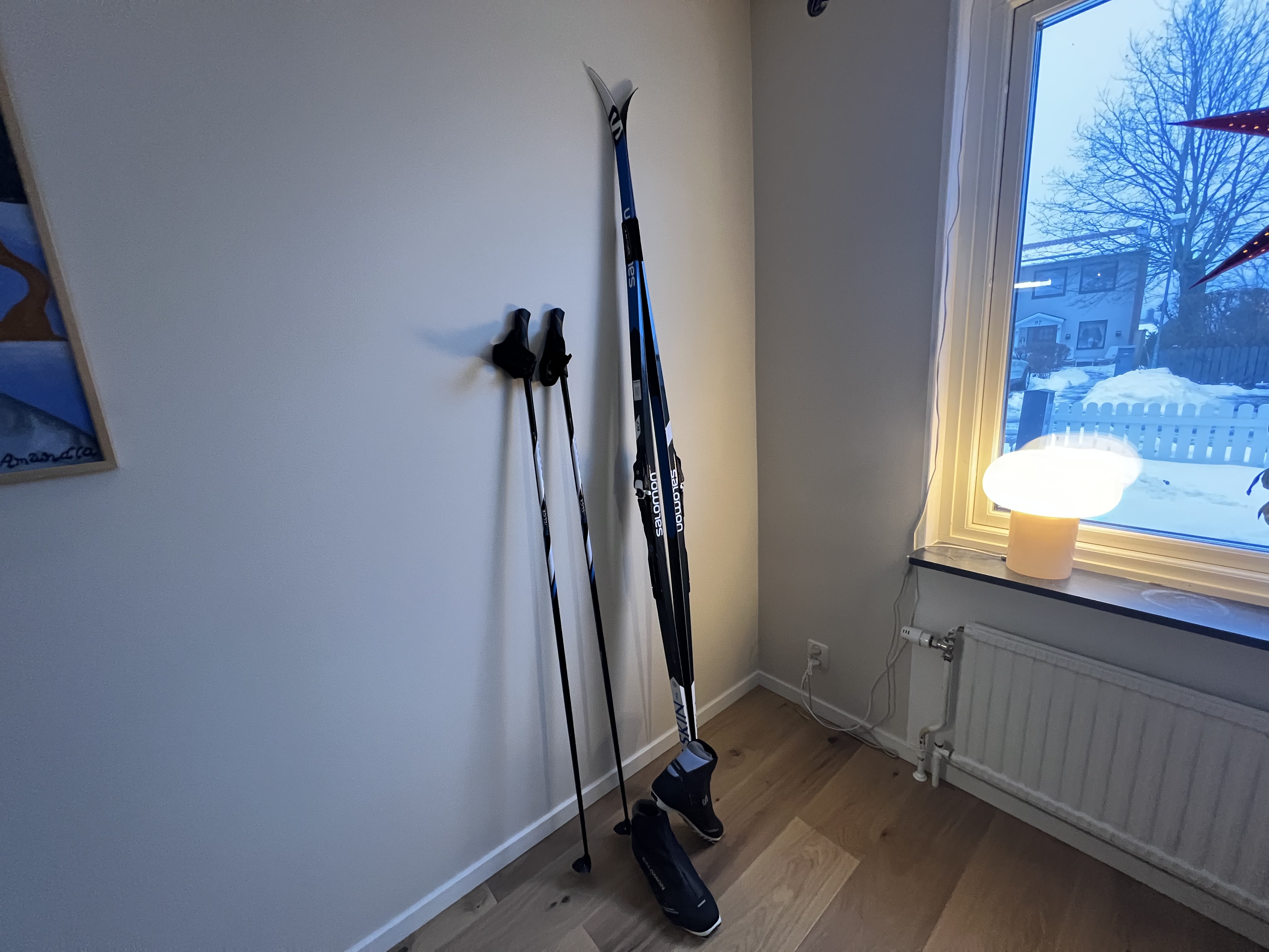 Längdskidor skins komplett set
