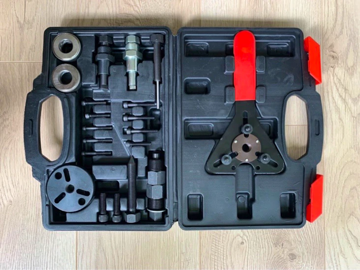 Fordonsluftkonditionering kopplingsverktyg