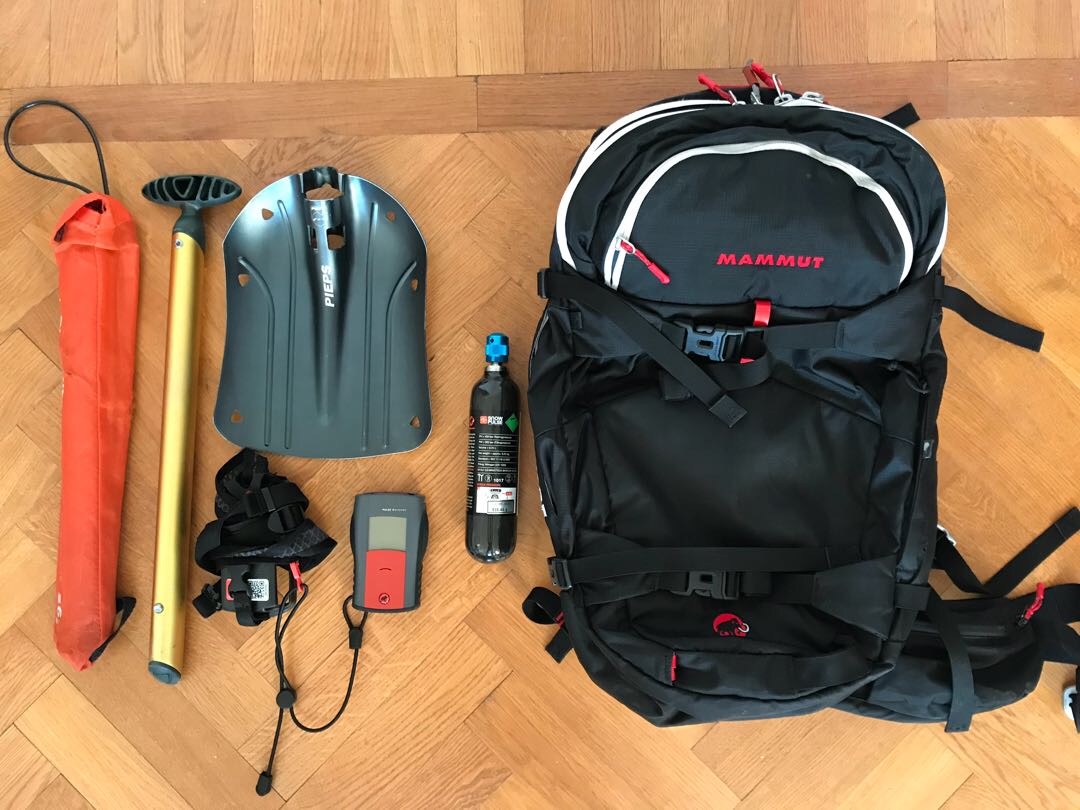 Komplett lavinutrustning