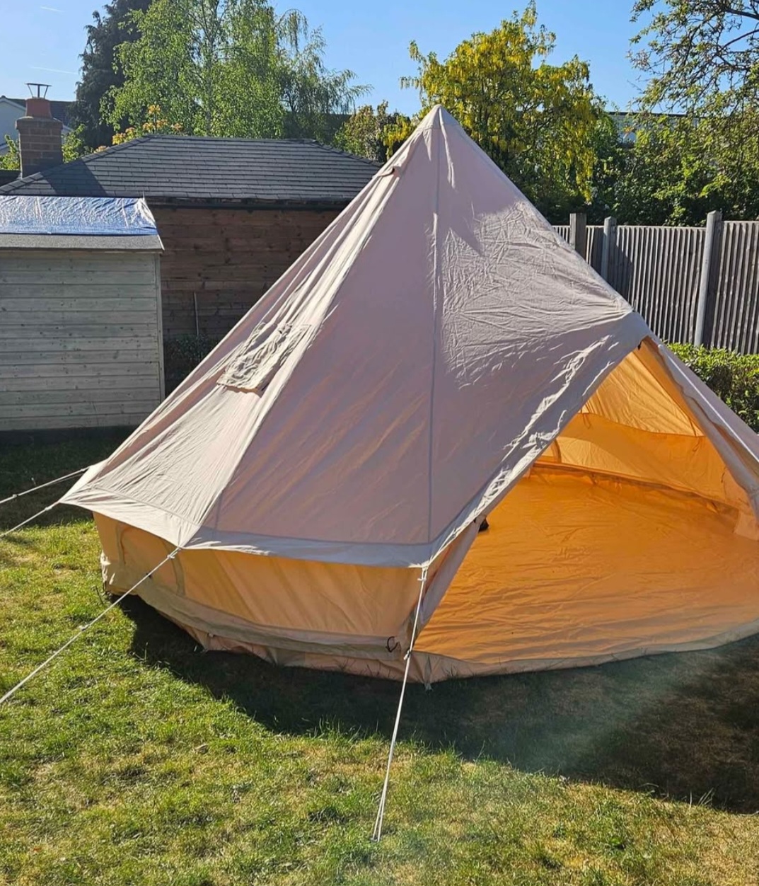 4m bell tent - heavy duty