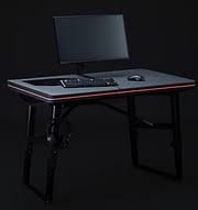 Unevn base – complete gaming station for hire | pc, screen & desk in one