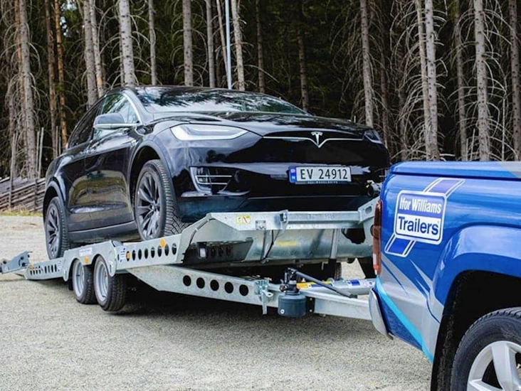 Ny ifor williams ct177 (2023 mod) biltransport henger leies ut gunstig!