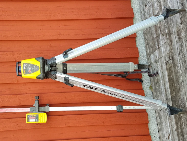 Cst/berger professionell laser för markarbete