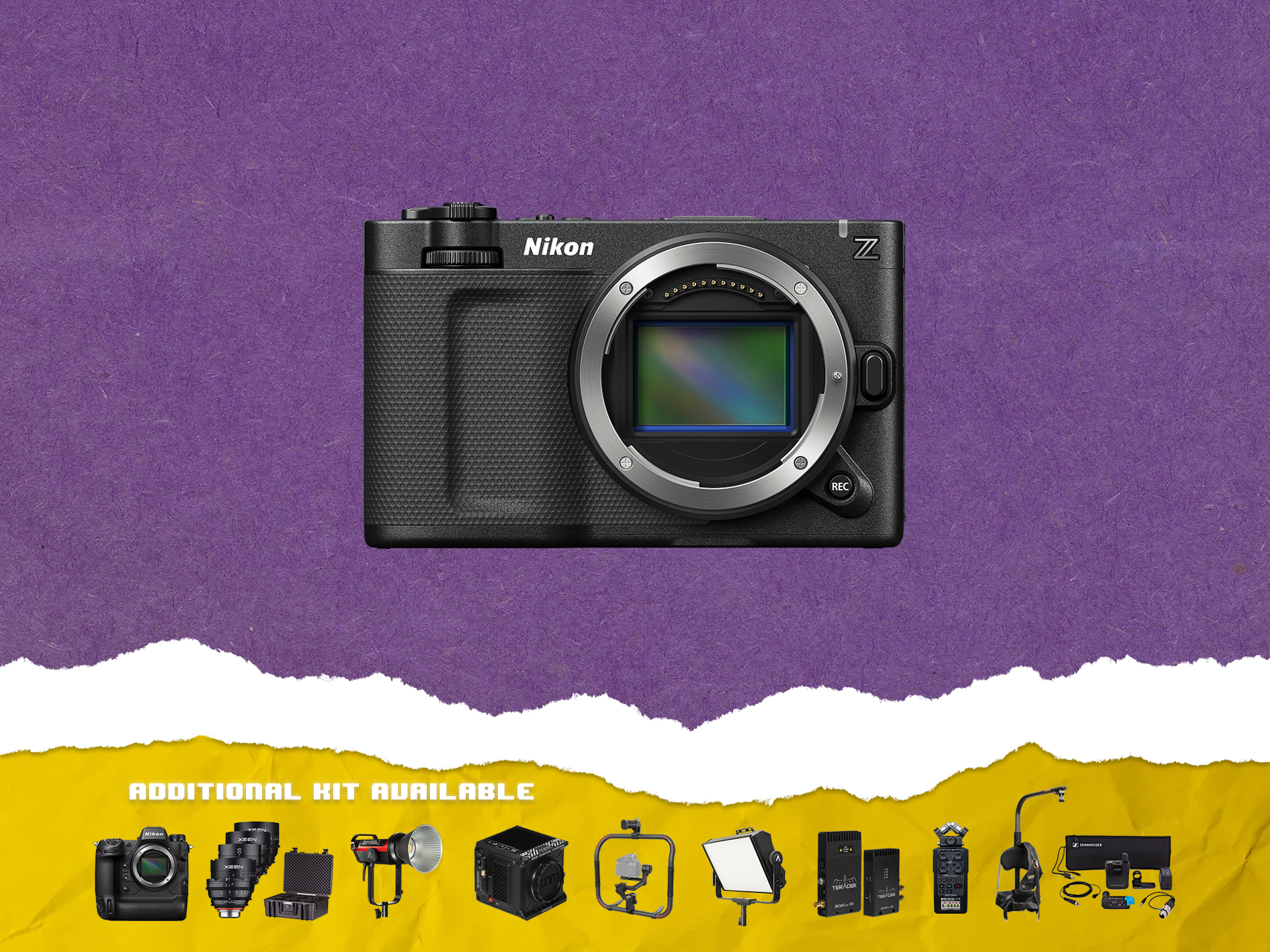 Nikon zr cinema camera body only