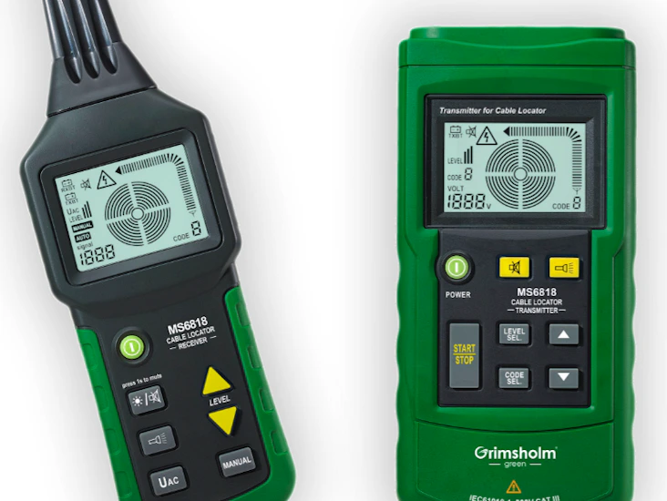 Kabelsökare för robotgräsklippare