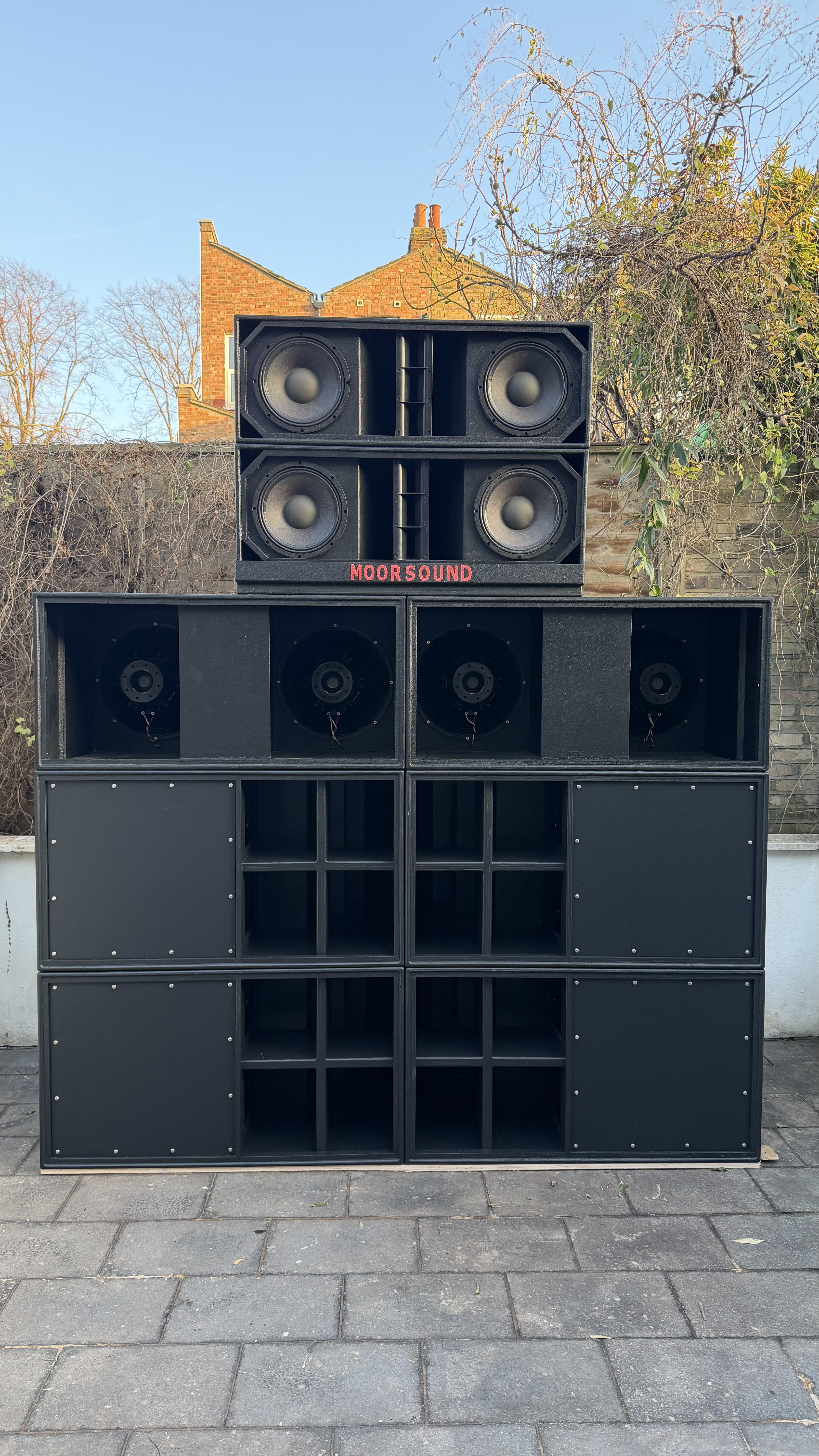 Bespoke sound system for events 
