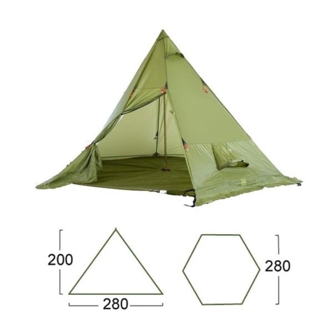 Helsport lavvulight 4