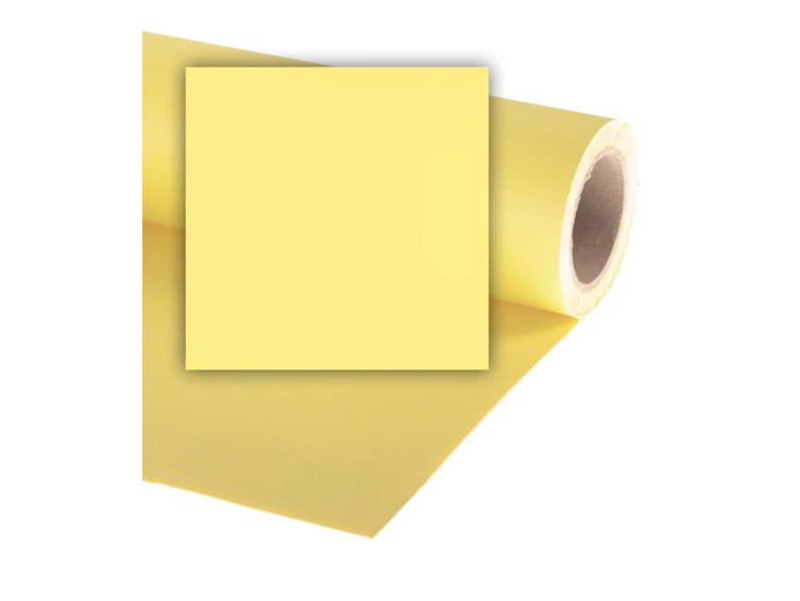 Colorama studio background – 2.72 x 11m – lemon (ll co132)