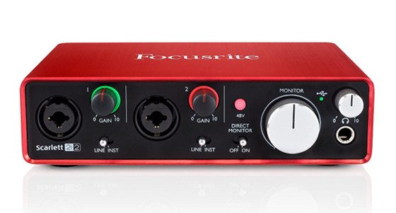 Focusrite scarlett 2i2 (2nd gen)