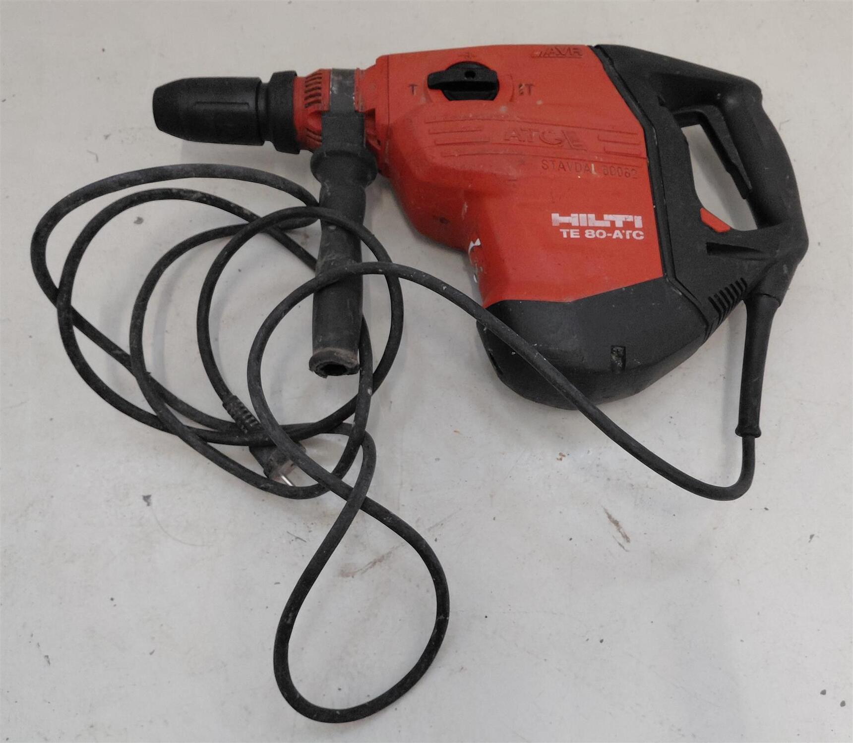 Hilti te 80-atc – kraftfull sds max kombihammare