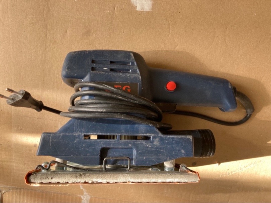 Aeg slipmaskin - lätt att jobba med!