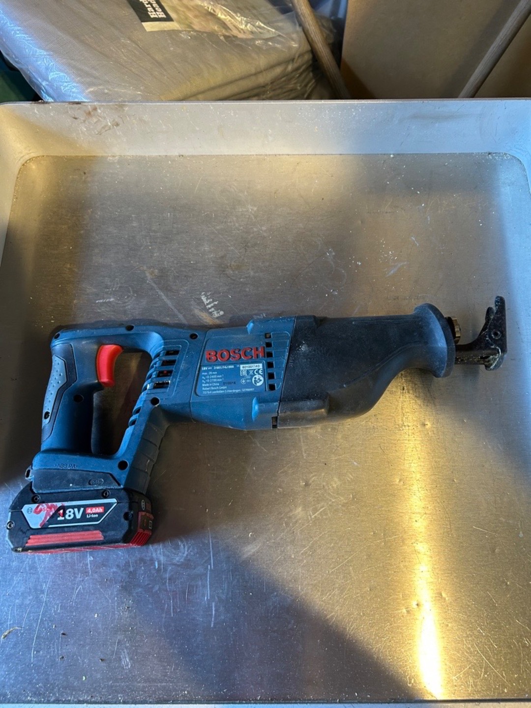 Bosch 18v bajonettsag