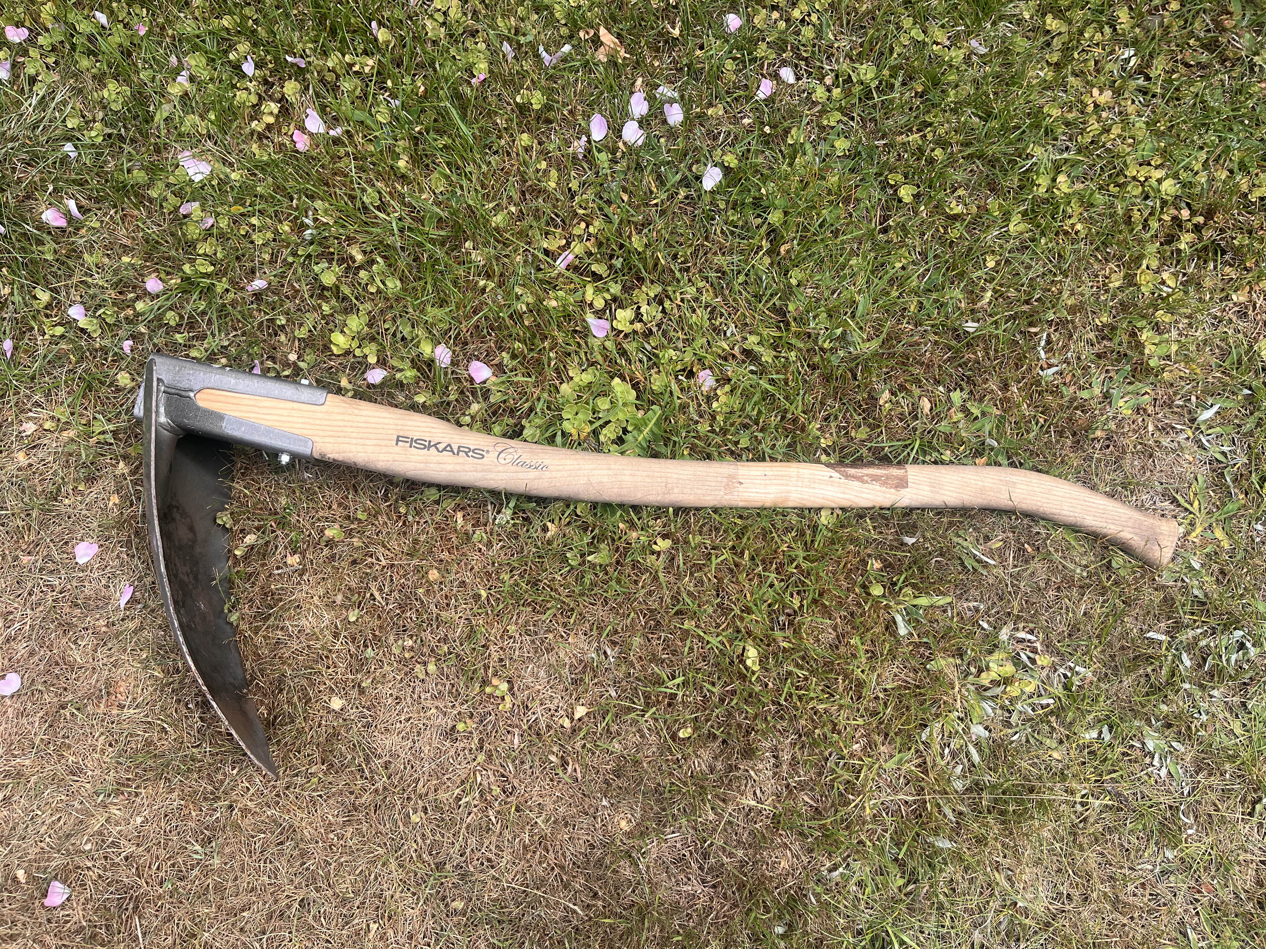 Fyllhammare fiskars / anläggnings hacka i stål