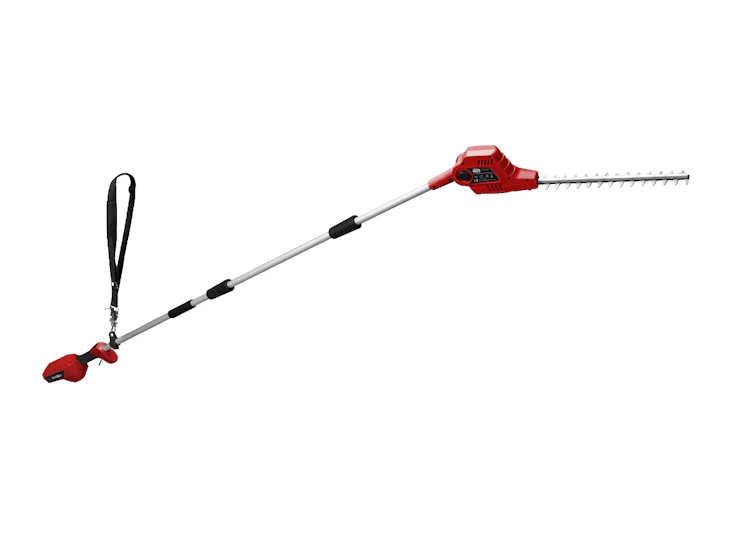 Batteridriven stånghäcksax med stor räckvidd