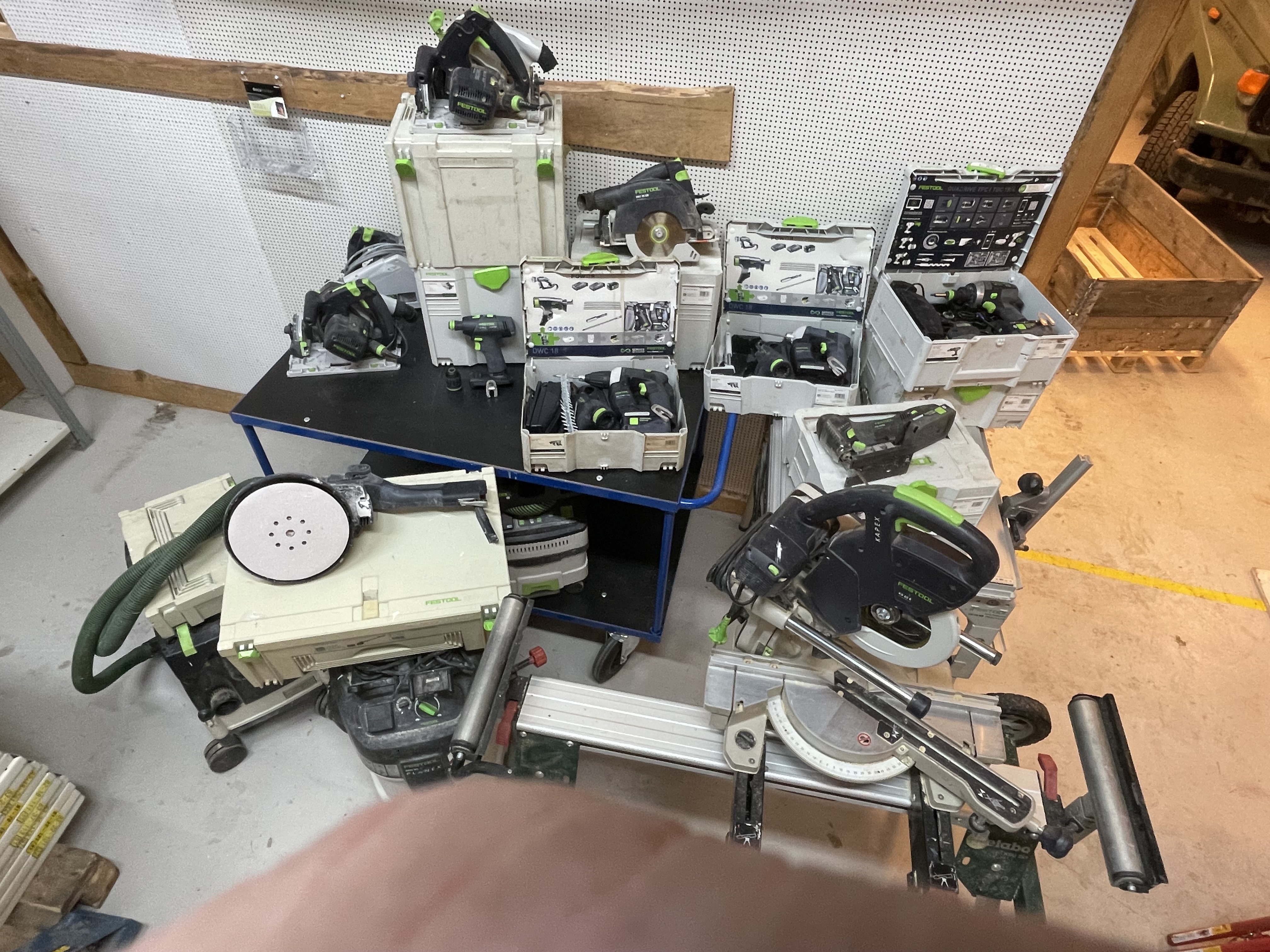 Festool proffsmaskiner. 