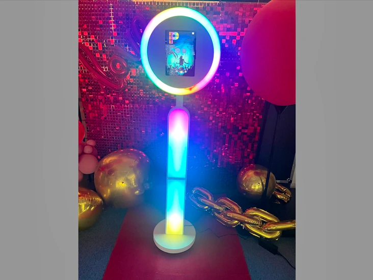 Fotobås med led belysning