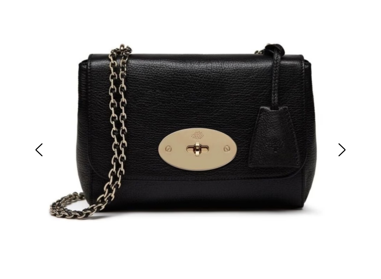 Mulberry lily veske sort small - utleie 
