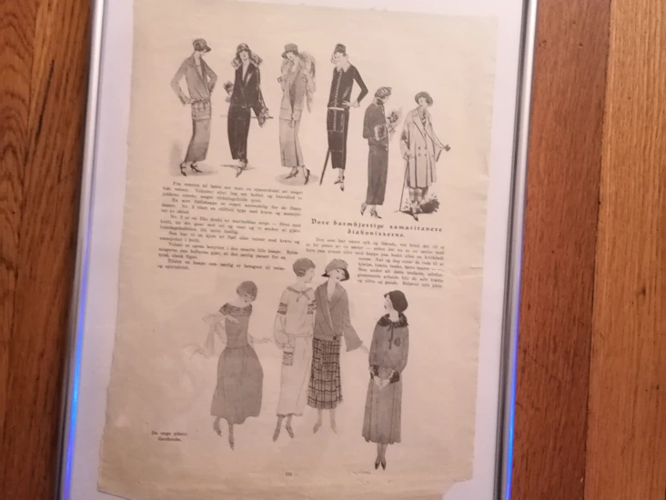 3 bilder med motiver fra ukebladet urd