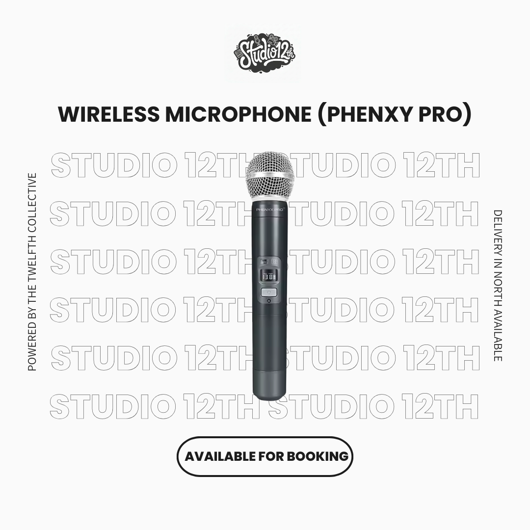 Wireless microphone (phenyx pro) 