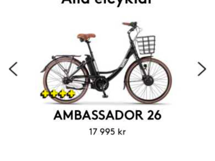 Svart ecoride ambassador 8vxl se länk nedan
