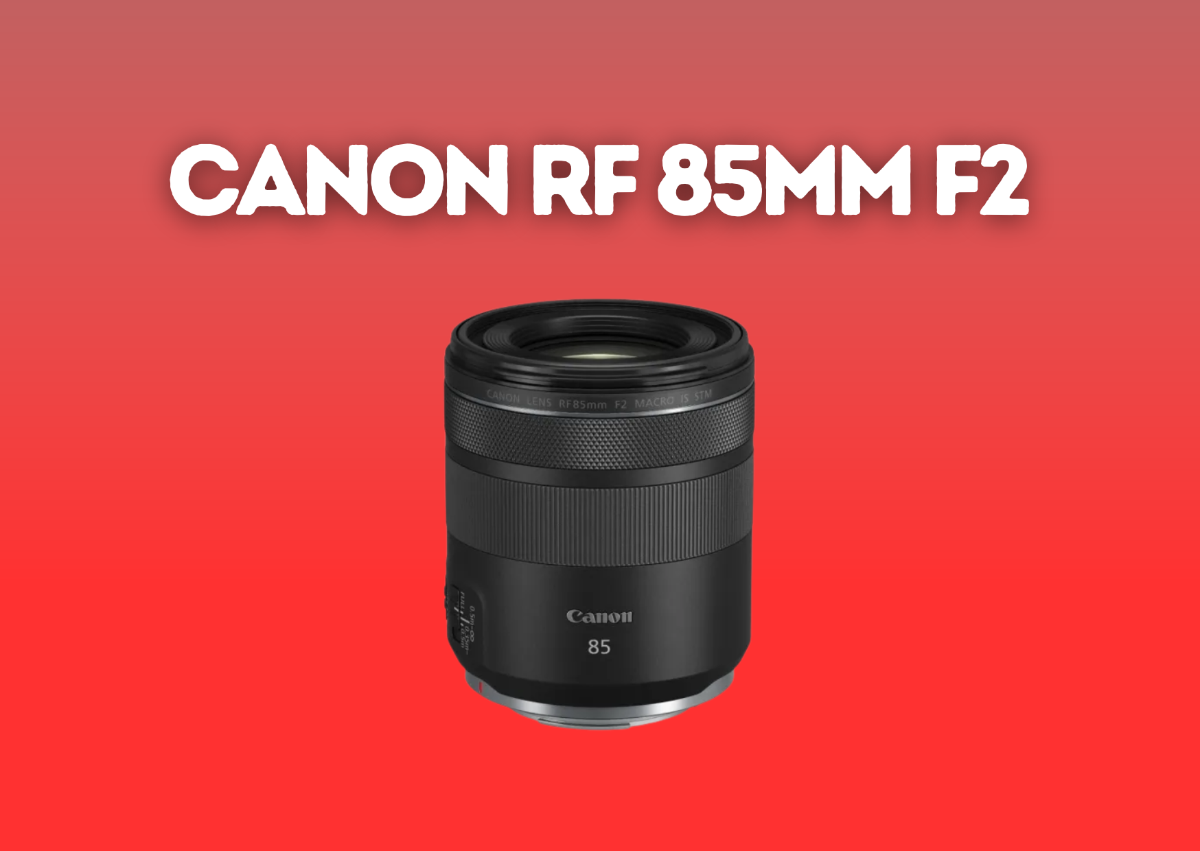 Canon rf 85mm f2 85 mm macro lens