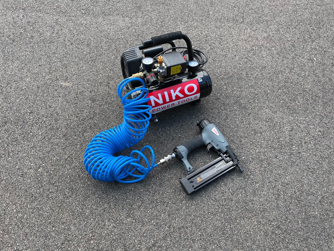 Dyckertpistol med kompressor