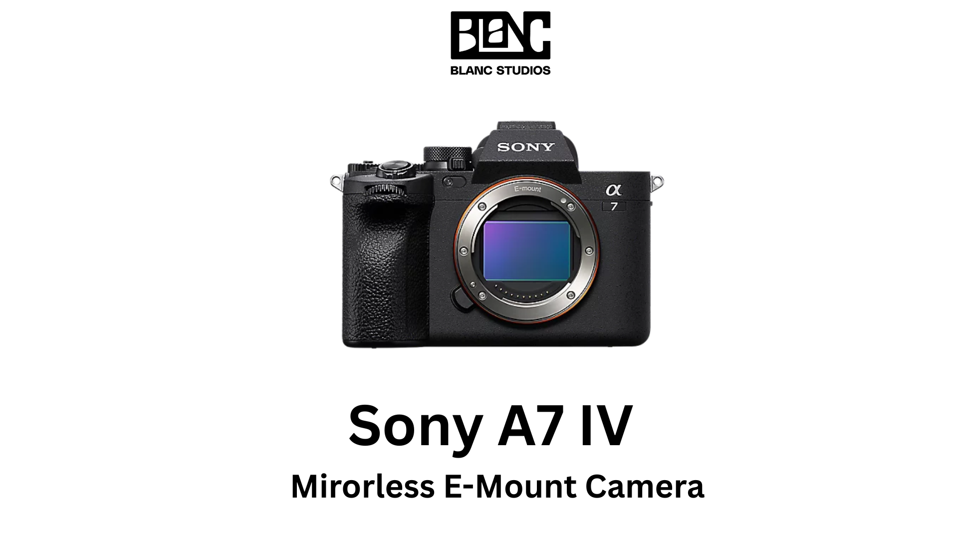 Sony a7 iv