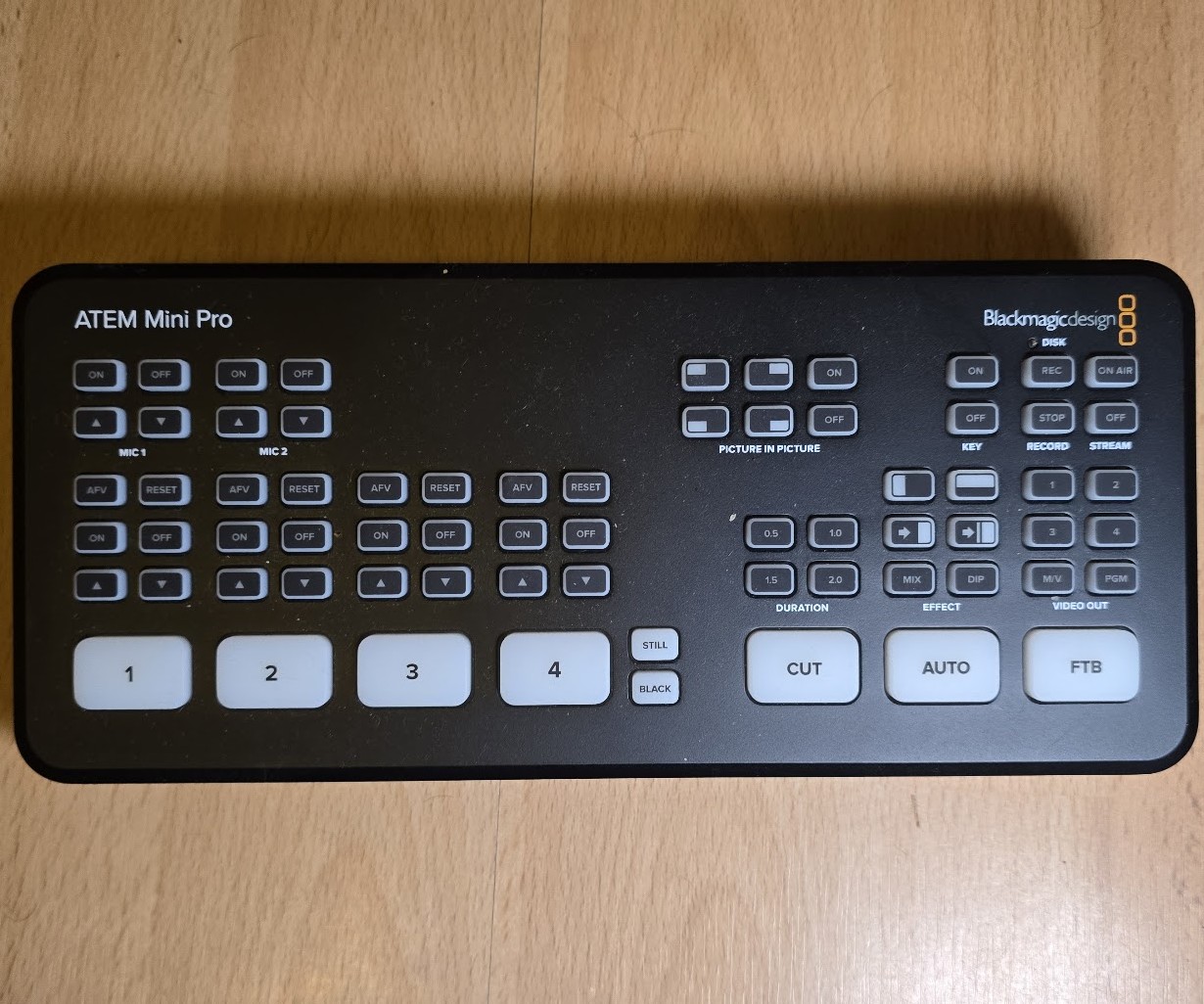 Blackmagic atem mini pro