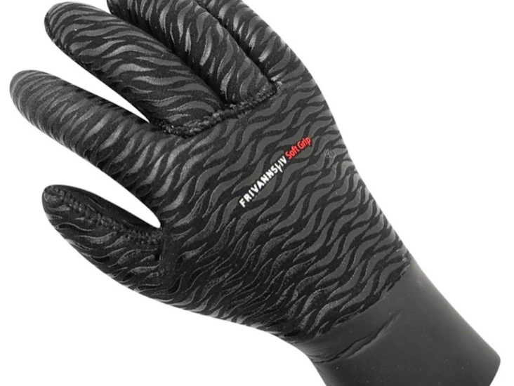 Soft grip fridykkerhansker (str. s)