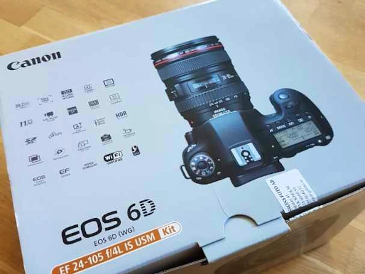 Canon fullformat 6d + 24/105