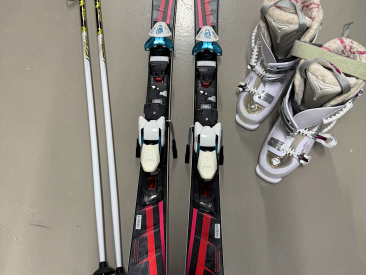 Alpinski dame – komplett sett