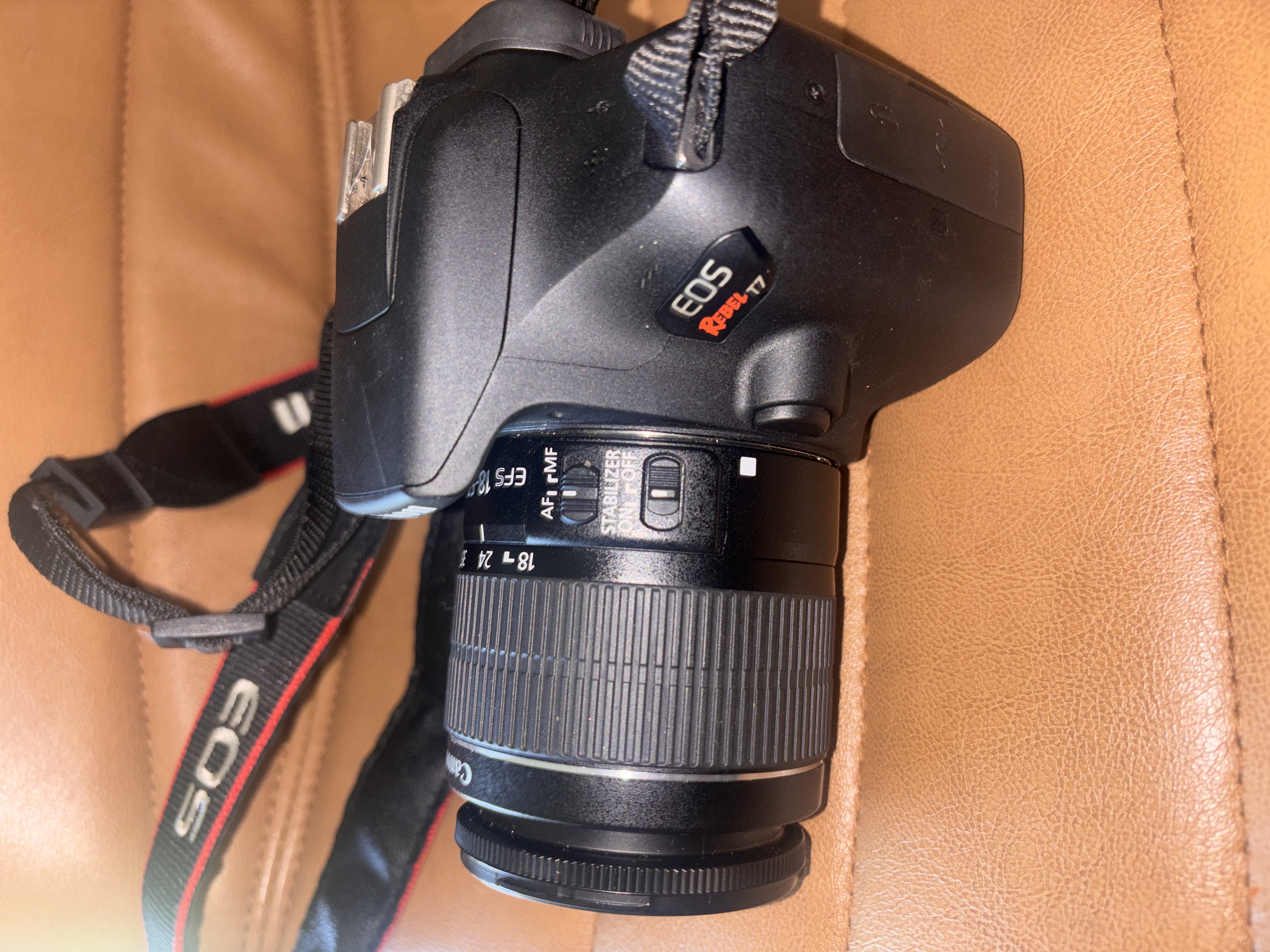 Canon rebel t7 dslr camera with 18–55mm & 50mm lens