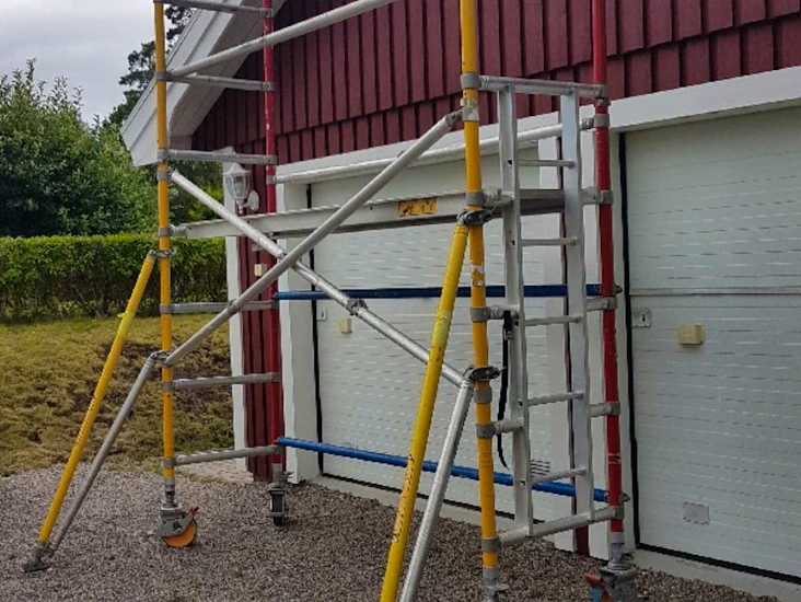 Bygg / målarställning zipup