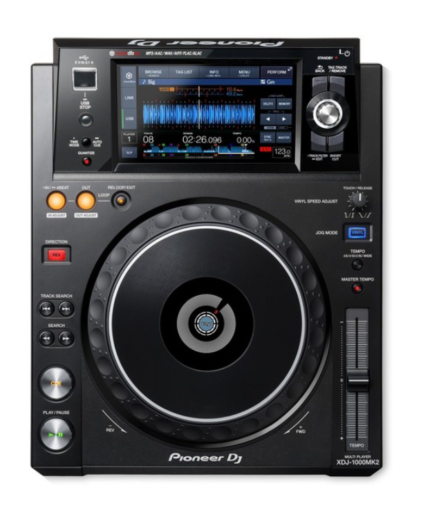 Pioneer dj xdj-1000mk2 touch screen usb player delivery