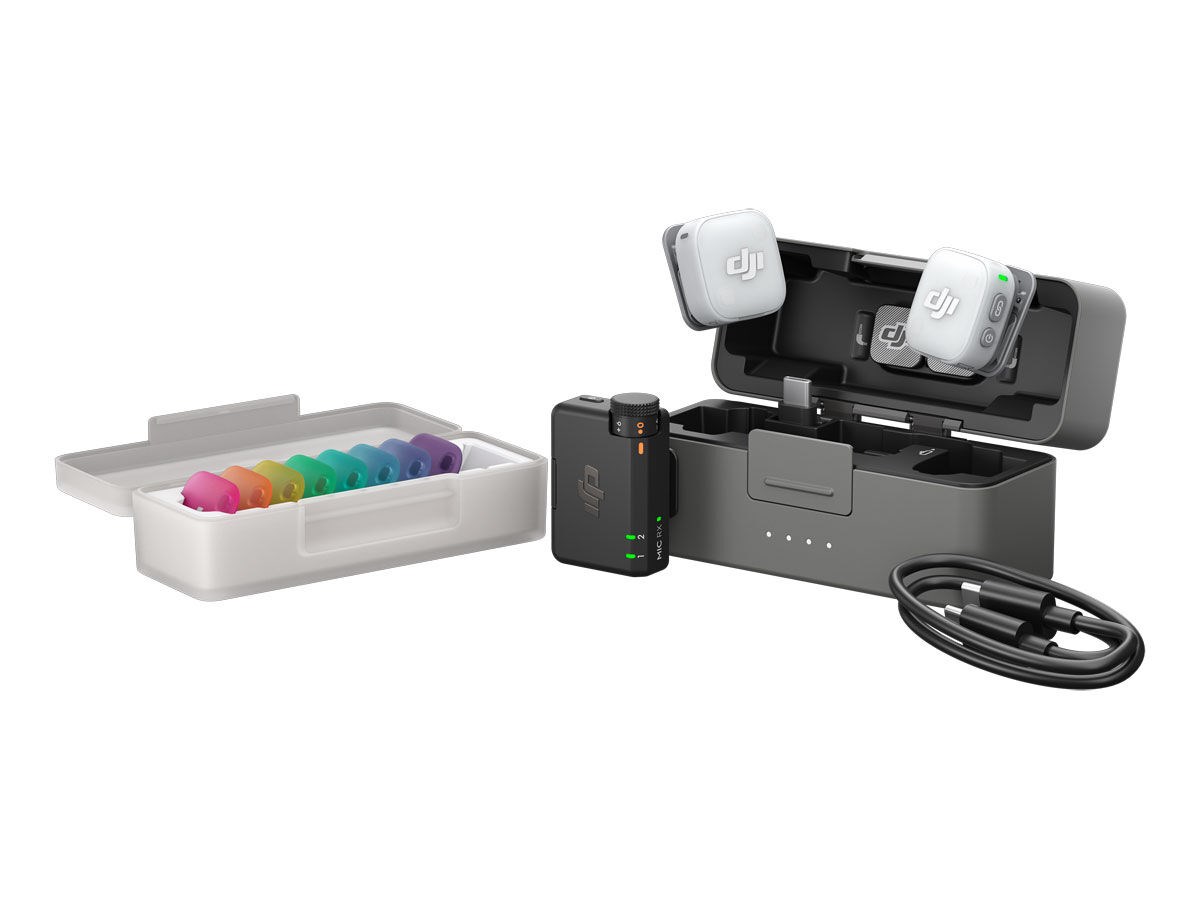 Dji mic 2 - trådløst mikrofonsystem (2 tx + 1 rx)